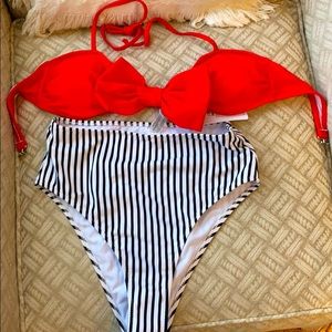 Cupshe high waisted bathing suit